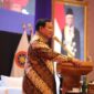 Ketua Umum Partai Gerindra Prabowo Subianto dalam acara strategi transformasi bangsa menuju Indonesia emas 2045. (Dok. Tim Media Prabowo Subianto)
