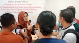 Guru Besar Gizi Universitas Muhammadyah Jakarta (UMJ) sekaligus wakil ketua penelitian, Prof. Dr. Tria Astika Endah Permatasari. (Dok. YAICI)