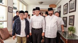 Pasangan Anies Rasyid Baswedan-Abdul Muhaimin Iskandar (Amin) sebagai calon presiden (capres) dan calon wakil presiden (cawapres) 2024. (Facbook.com/@Anies Baswedan)
