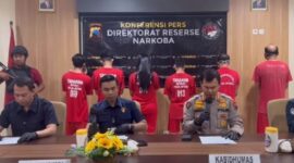 Direktorat Reserse Narkoba dan Satresnarkoba Jajaaran Polda Jateng Berrhasil mengngkap 218 kasus Narkoba. (Instagram.com/@humas_poldajateng)
