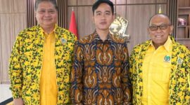 Partai Golkar menyatakan mendukung Wali Kota Solo, Gibran Rakabuming Raka, sebagai cawapres dari Ketum Gerindra, Prabowo Subianto. (Facbook.com/@Airlangga Hartarto)