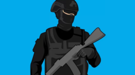 Ilustrasi Densus 88 Antiteror Polri. (Dok. Yogyaraya.com/M Rifai Azhari)