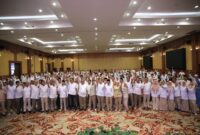 Sekjen Partai Gerindra Ahmad Muzani menghdiri konsolidasi akbar DPD Gerindra Nusa Tenggara Barat (NTB). (Dok. Tim Media Gerindra)