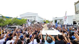 Calon Presiden nomor urut 2, Prabowo Subianto berkampanye di Batam. (Dok. TKN Prabowo - Gibran)