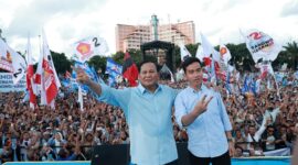 Capres nomor urut 2 Prabowo Subianto tiba di Kota Semarang, Jawa Tengah. (Dok. TKN Prabowo Gibran)