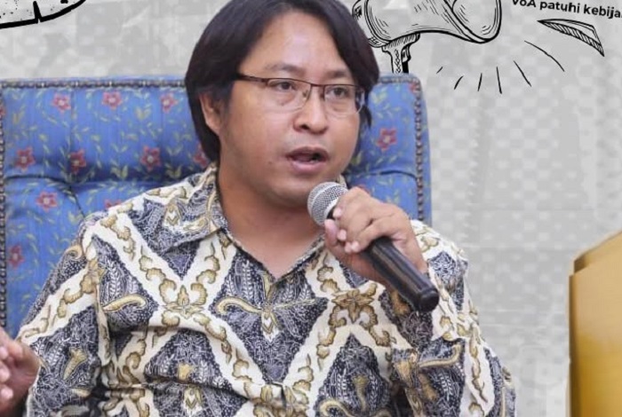 Ketua Umum AJI, Sasmito. (Instagram.com @sasmitomadrim)