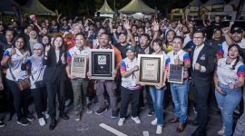 Samurai Paint Sets ASEAN, ASIA Records With Largest Automotive Aerosol Spraying Event by successfully respraying 30 cars in just 3 days.